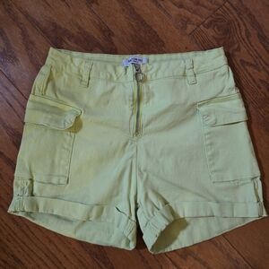 🦆Lime Green Women's Cargo Shorts M 🦆